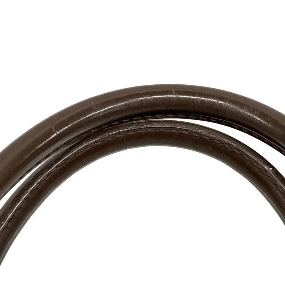 LOUIS VUITTON Duomo N60008 Ebene Damier CA0026 Handbag Damier Canvas - Picture 8 of 14